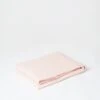 Washed Linen Cotton Fitted Sheet | Dusty Pink -Novesta Store 64wtq dustypink