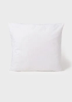Large Square Wool Cushion Pad | White