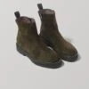 Sturlini Tread Sole Suede Boots | Forest Green -Novesta Store ABOSW11 forestgreen 0