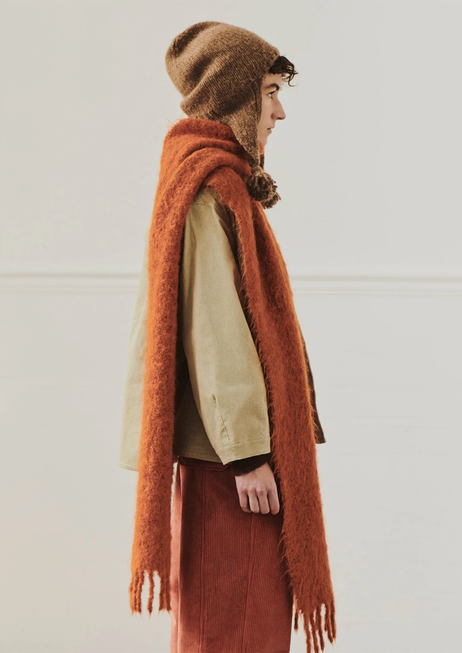 Tassel Knit Hat | Fawn 4 Tassel Knit Hat | Fawn - Image 2