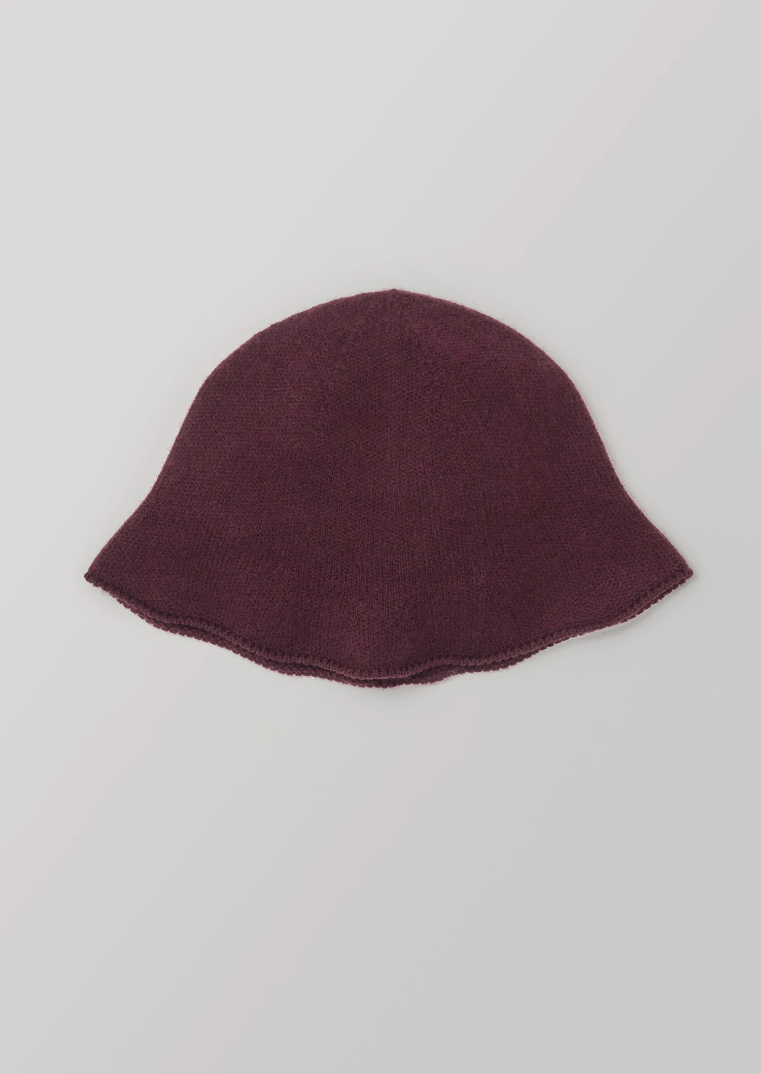 Bell Shaped Cashmere Hat | Elderberry 3 Bell Shaped Cashmere Hat | Elderberry