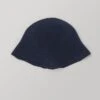 Bell Shaped Cashmere Hat | Navy
