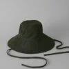 Muehlbauer Waxed Cotton Hat | Forest -Novesta Store AHAUS04 forrestgreen 0