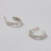 Emily Nixon Urchin Hoop Earrings | Silver 1 Emily Nixon Urchin Hoop Earrings | Silver -Novesta Store AJETS06 silver
