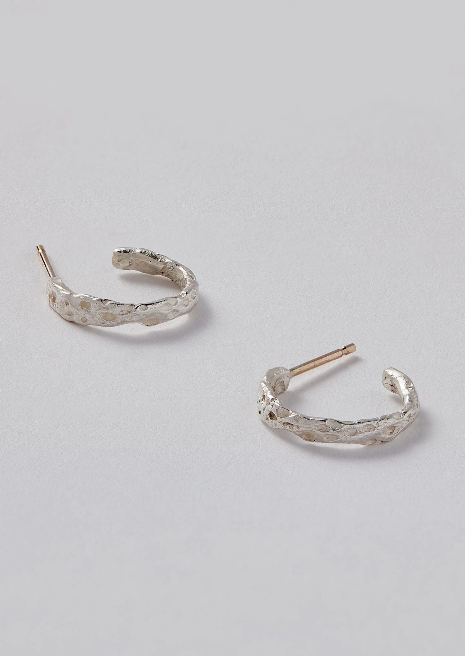 Emily Nixon Urchin Hoop Earrings | Silver 3 Emily Nixon Urchin Hoop Earrings | Silver