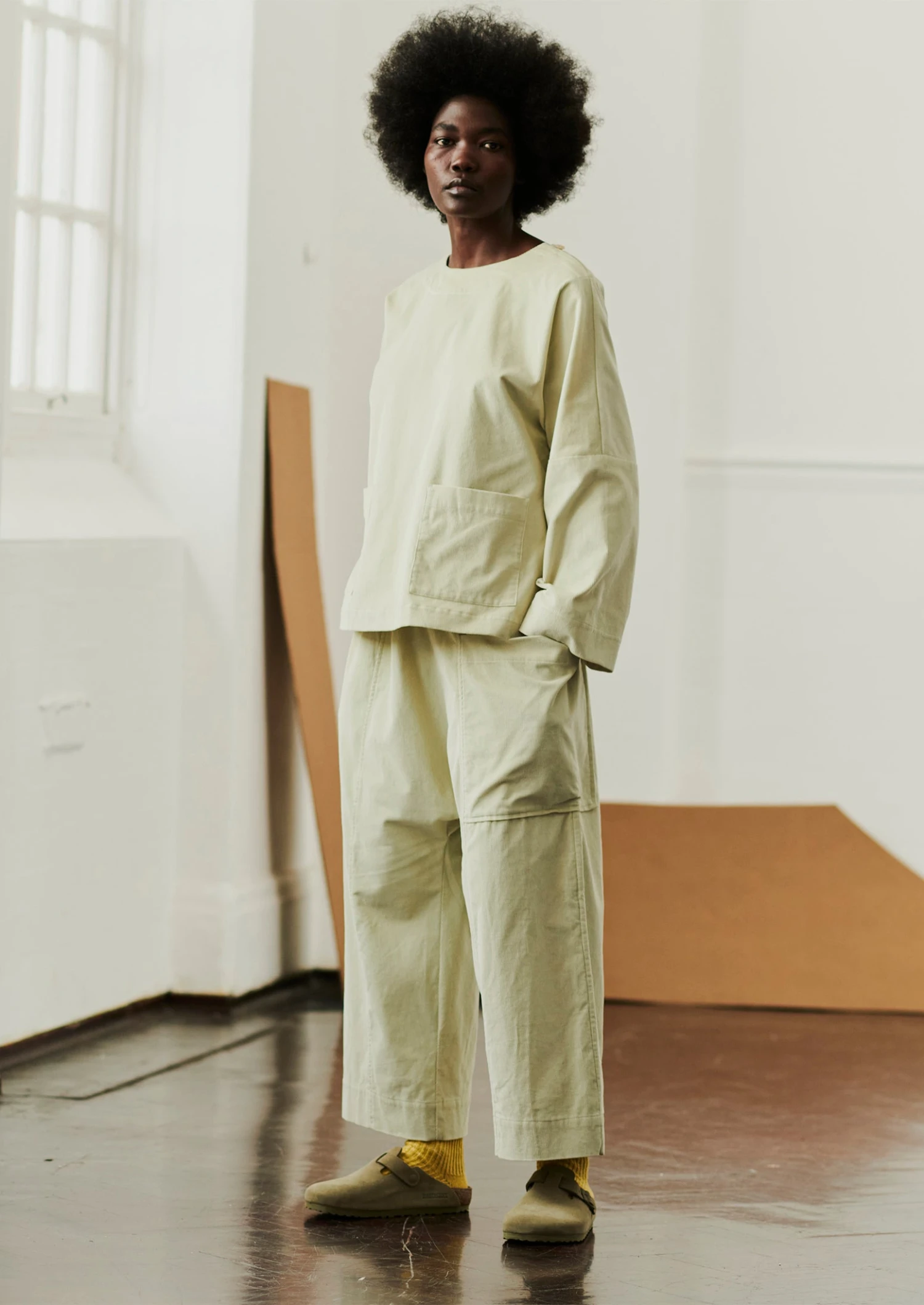 Birkenstock Boston Clogs | Faded Khaki 4 Birkenstock Boston Clogs | Faded Khaki - Image 2