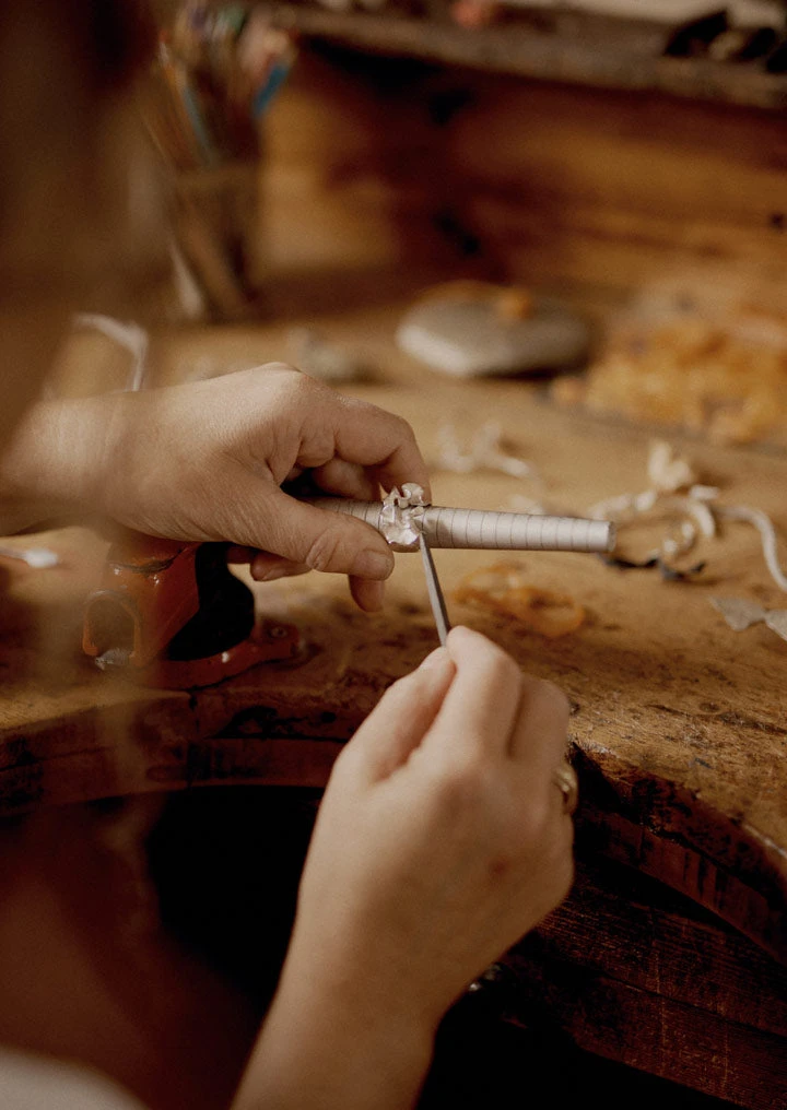 Emily Nixon Urchin Hoop Earrings | Silver 7 Emily Nixon Urchin Hoop Earrings | Silver - Image 5