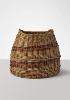 Hopewood Handmade Willow Log Basket | Natural