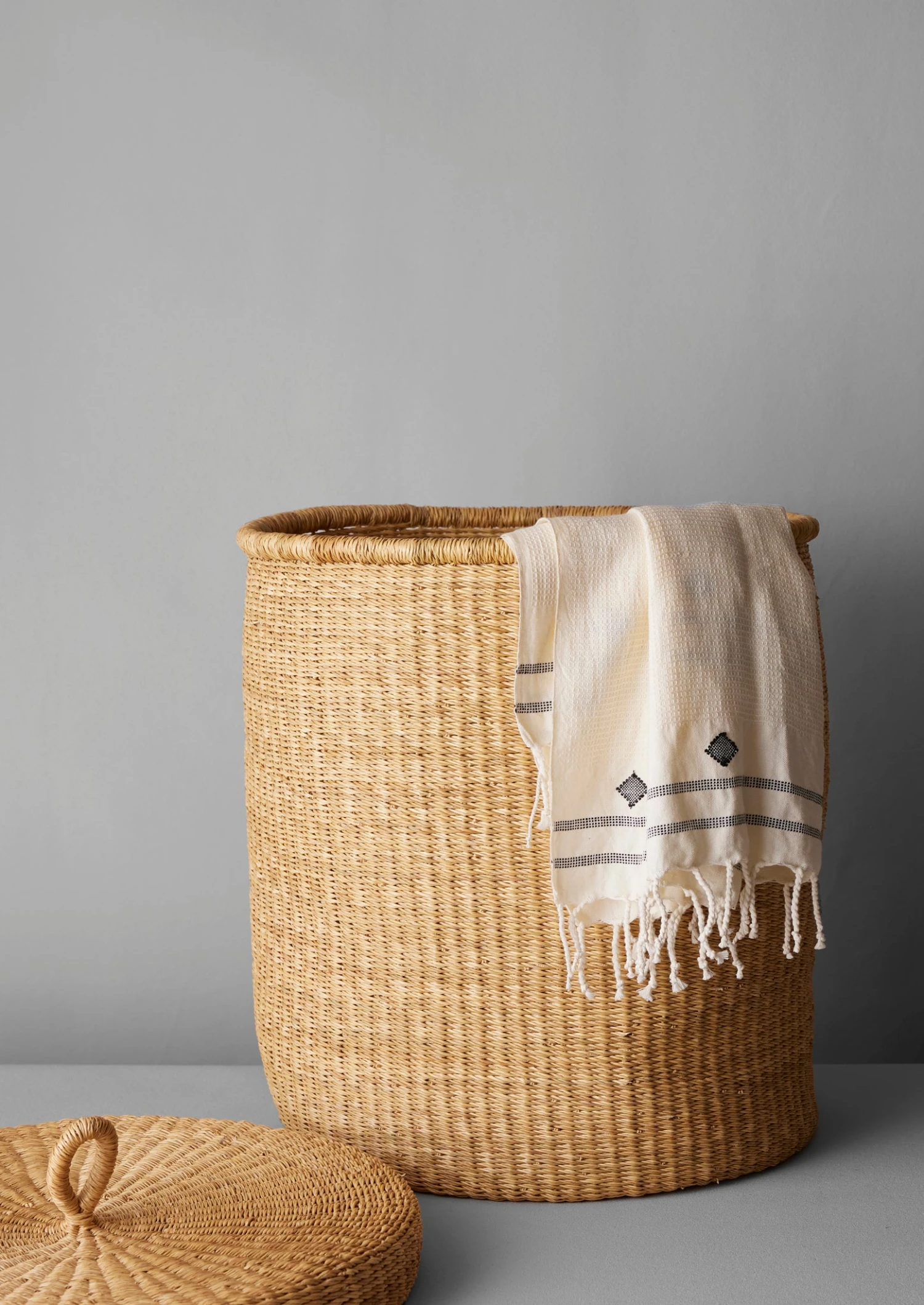 Bolga Laundry Basket | Natural 6 Bolga Laundry Basket | Natural - Image 5