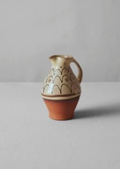 Frances Savage Large Jug | Terracotta/Cream -Novesta Store HCEUS03 2