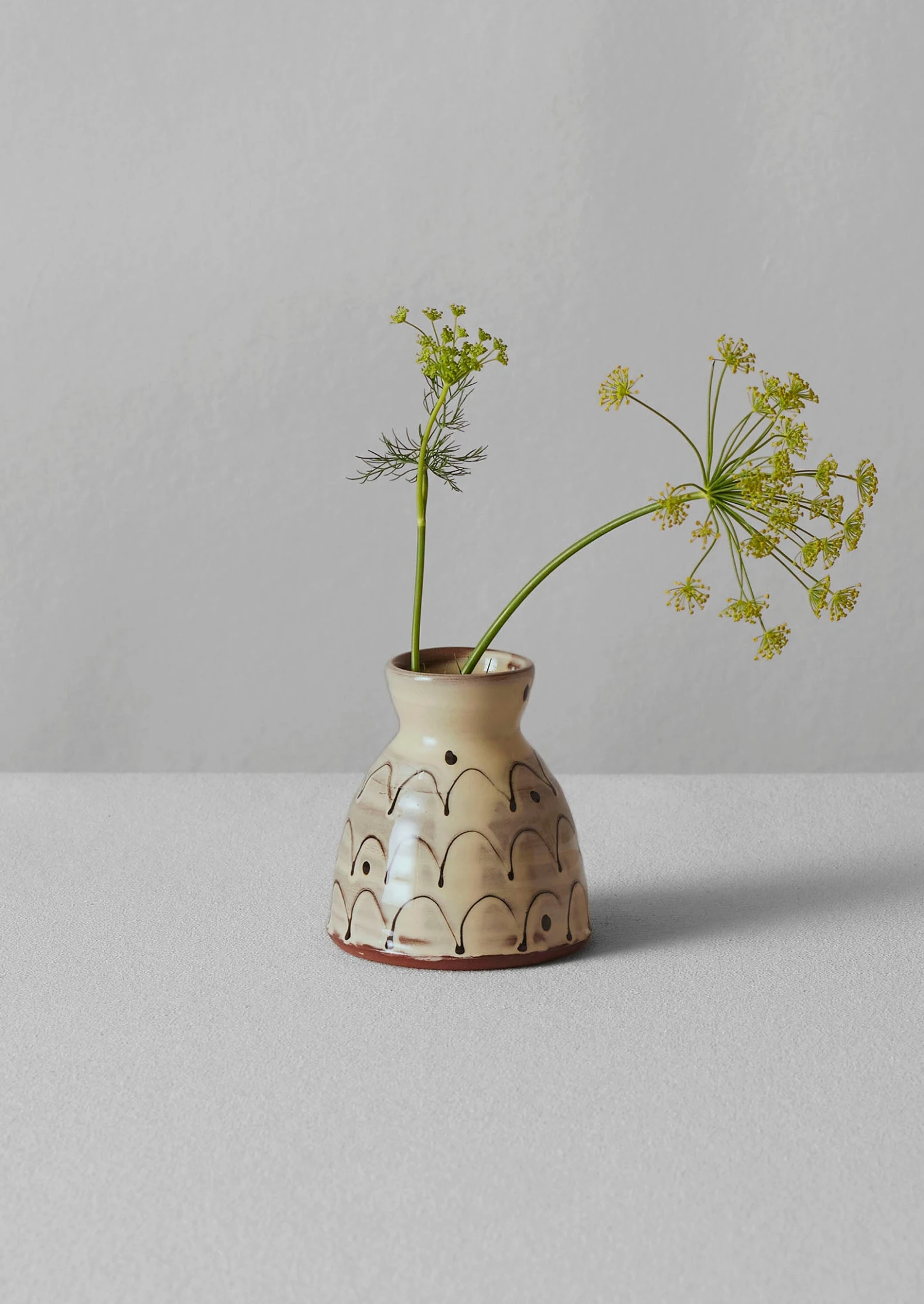 Frances Savage Bud Vase | Terracotta/Cream 3 Frances Savage Bud Vase | Terracotta/Cream