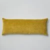 Velvet Bolster Cushion | Pomelo/Natural -Novesta Store HCUTW12 pomelonatural 0