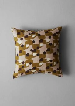 Bold Geo Linen Cushion Cover | Linden