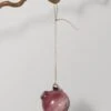 Hanging Boule Glass Vase | Framboise -Novesta Store HGLTW04 framboise 0