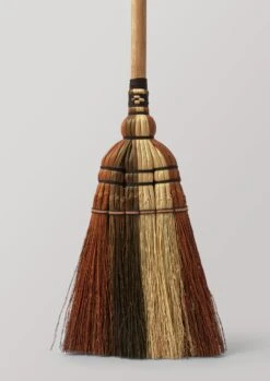 Sorghum Stripe Broom | Toffee 11 Sorghum Stripe Broom | Toffee -Novesta Store HHATW10 1