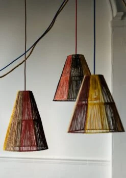 Handmade Large Iraca Lampshade | Multi -Novesta Store HHATW11 1