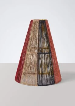 Handmade Large Iraca Lampshade | Multi -Novesta Store HHATW11 3