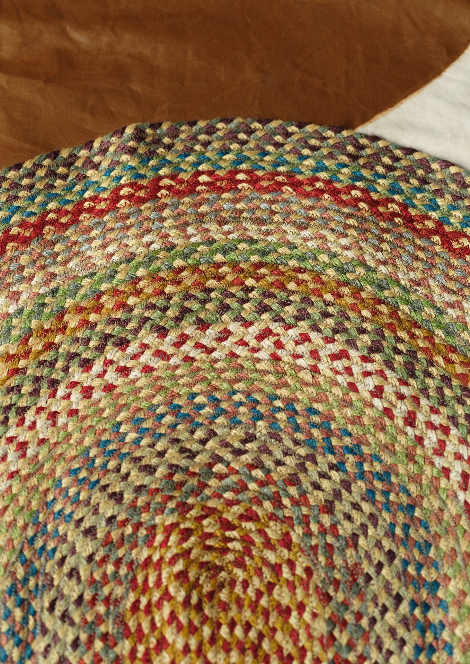 Fiesta Organic Jute Braided Rug | Multi 4 Fiesta Organic Jute Braided Rug | Multi - Image 2