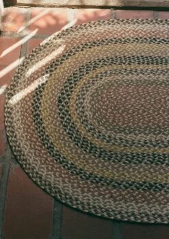 Fiesta Organic Jute Braided Rug | Blossom -Novesta Store HRGUS03 3
