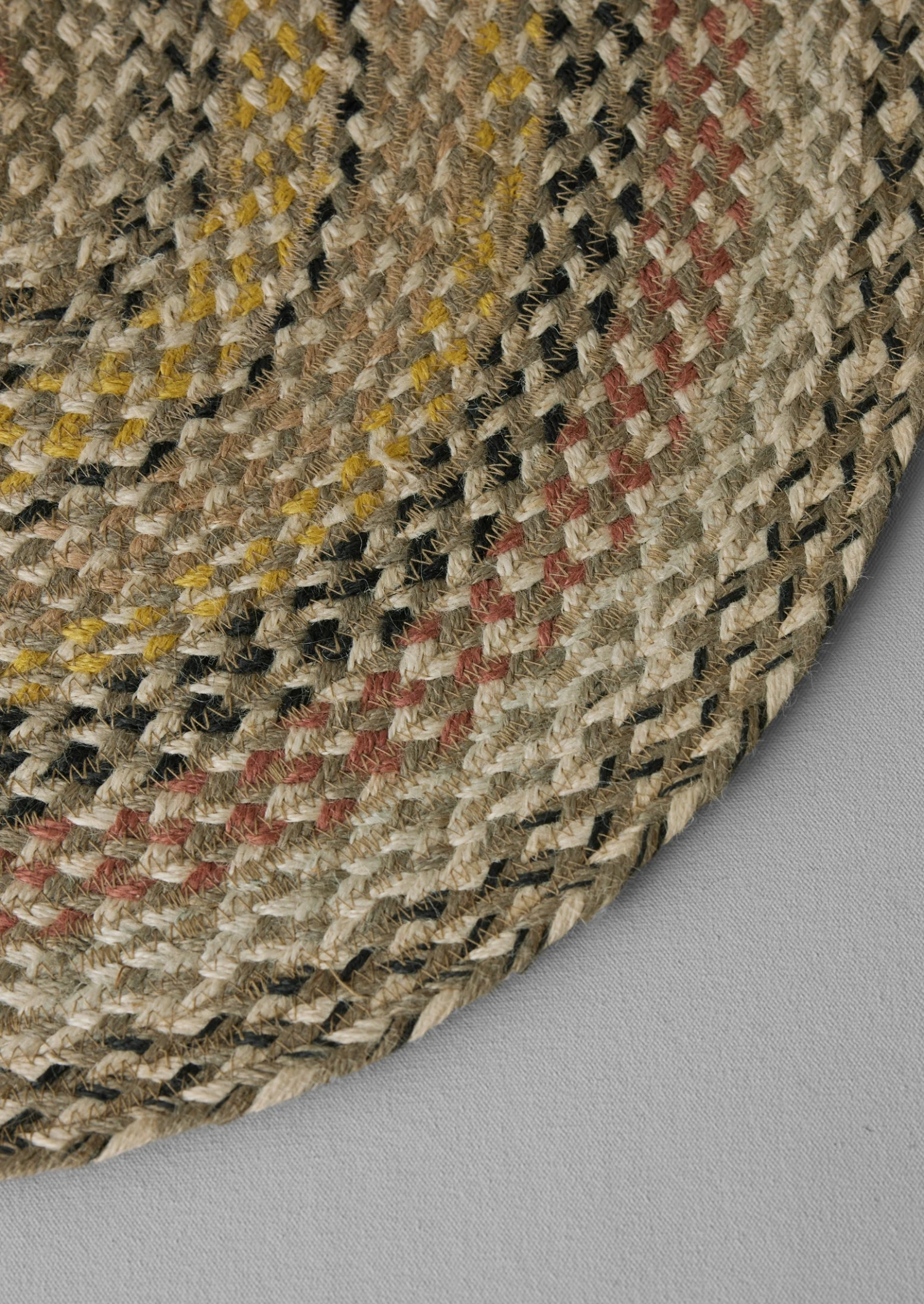 Fiesta Organic Jute Braided Doormat | Blossom 4 Fiesta Organic Jute Braided Doormat | Blossom - Image 2