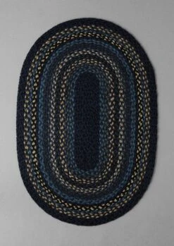 Fiesta Organic Jute Braided Doormat | Ink