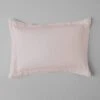 Washed Linen Cotton Oxford Pillowcase | Dusty Pink -Novesta Store HSDQW31 dustypink