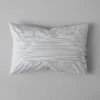 Organic Cotton Ticking Stripe Housewife Pillowcase | Ecru/Graphite -Novesta Store HSDUS07 ecrugraphite f3895607 6a49 49d4 bd4b c3442da81008