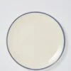 Wonki Ware Dinner Plate | Natural/Blue