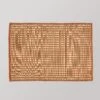 Madur Grass Striped Placemat | Rust/Natural -Novesta Store HTBTW02 rustnatural 0