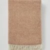Knut Wool Blanket | Nougat -Novesta Store HTQSW17 nougat