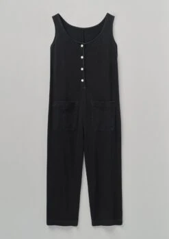 Lydia Jersey Jumpsuit | Washed Black -Novesta Store LAOQW02 1 6c31a508 7313 4377 9cec 2d9509234109