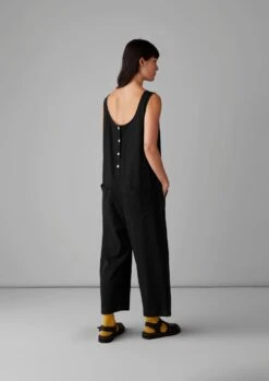 Lydia Jersey Jumpsuit | Washed Black -Novesta Store LAOTS14 3