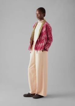 Ikat Kantha Jacket | Blues -Novesta Store LJKTS04 11