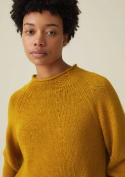 Cotton Linen Easy Sweater | Butternut -Novesta Store LLTTS11 2445
