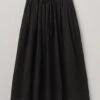 Crinkle Cotton Skirt | Black -Novesta Store LSKTW03 black 0