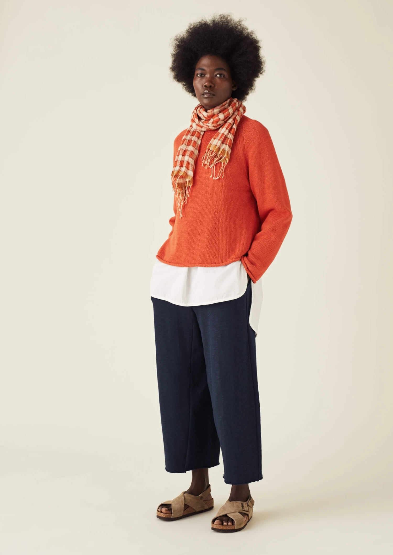 Loop Back Jersey Trousers | Midnight 5 Loop Back Jersey Trousers | Midnight - Image 3