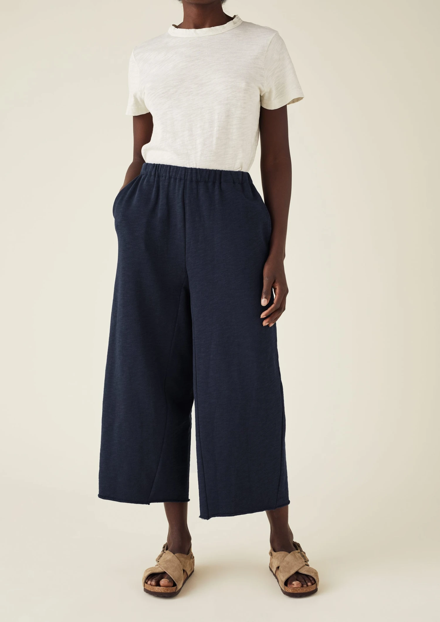 Loop Back Jersey Trousers | Midnight 6 Loop Back Jersey Trousers | Midnight - Image 4