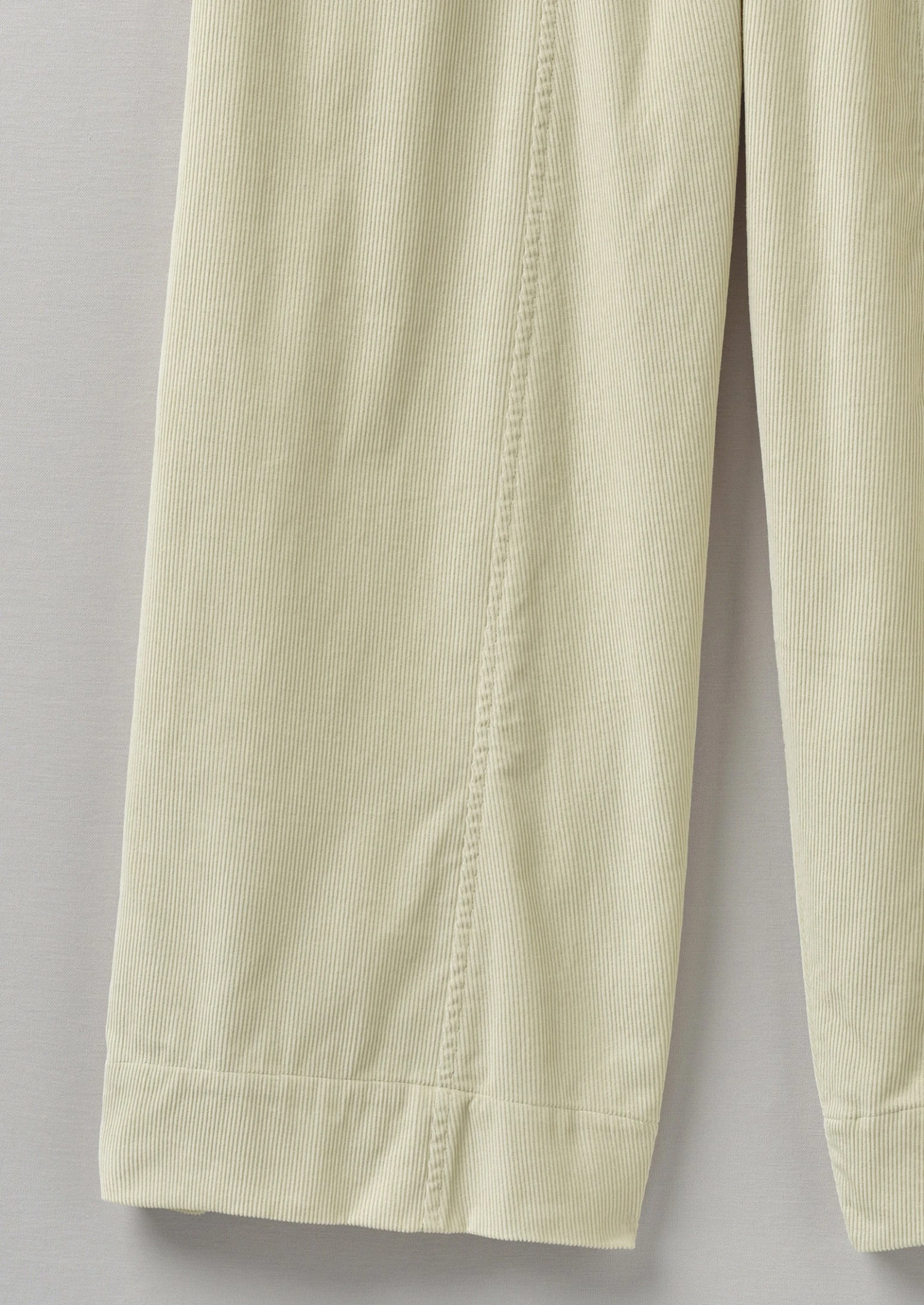 Organic Cord Pull On Trousers | Limestone 9 Organic Cord Pull On Trousers | Limestone - Image 7