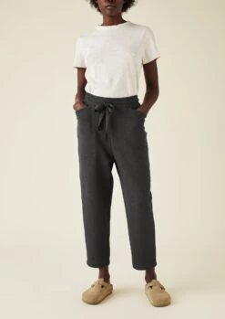 Loop Back Jersey Pull On Trousers | Charcoal 13 Loop Back Jersey Pull On Trousers | Charcoal -Novesta Store LTRTW12 4