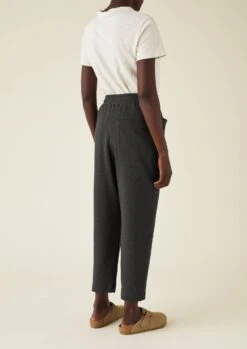 Loop Back Jersey Pull On Trousers | Charcoal 14 Loop Back Jersey Pull On Trousers | Charcoal -Novesta Store LTRTW12 5