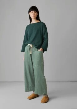 Organic Cord Pull On Trousers | Sage 11 Organic Cord Pull On Trousers | Sage -Novesta Store LTRUS20 1 23c9ca38 e09c 41ea b57e 58155995ae01