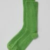 Raised Rib Socks | Spruce Green 1 Raised Rib Socks | Spruce Green -Novesta Store MACTW04 sprucegreen 0