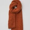 Wide Donegal Wool Scarf | Copper -Novesta Store MACTW06 copper 0