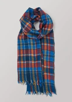 Moismont Wool Scarf | Navy Blue