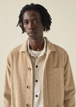 Arlo Organic Cord Jacket | Taupe 10 Arlo Organic Cord Jacket | Taupe -Novesta Store MJKTW06 2
