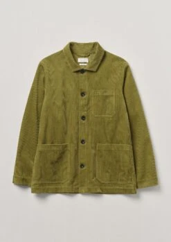 Arlo Organic Cord Jacket | Woodland Green