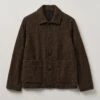 Dogtooth Wool Chore Jacket | Brown/Black 1 Dogtooth Wool Chore Jacket | Brown/Black -Novesta Store MJKTW14 brownblack 0