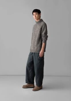 Donegal Roll Neck Sweater | Copper 11 Donegal Roll Neck Sweater | Copper -Novesta Store MKNTW09 8