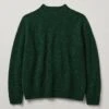 Flecky Wool Cashmere Seamless Sweater | Emerald 2 Flecky Wool Cashmere Seamless Sweater | Emerald -Novesta Store MKNTW15 emerald 0