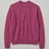 Crew Neck Wool Sweater | Berry 1 Crew Neck Wool Sweater | Berry -Novesta Store MKNTW16 berry 0